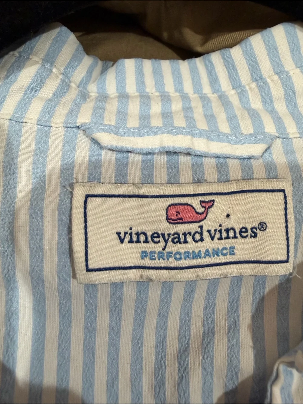 Vineyard Vines Girl’s Striped Harbor Seersucker Shirt Dress